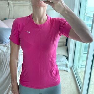 Nike size small bright pink Nike Fit workout top